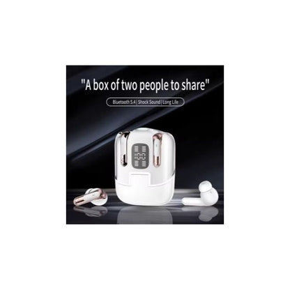 Air pod 2 en 1 LGE j17  Blanc & Noir